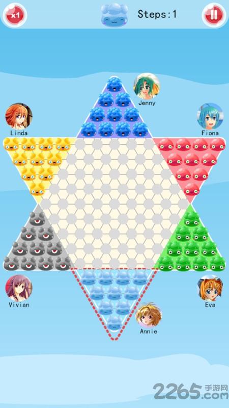 手机跳棋游戏下载,跳棋,跳棋游戏,休闲游戏